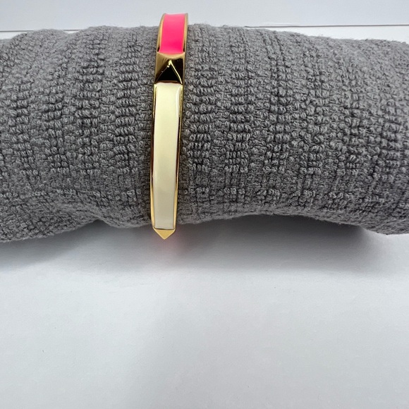 Kate Spade Multicolored Bangle Bracelet with Gold Studs - Picture 5 of 11